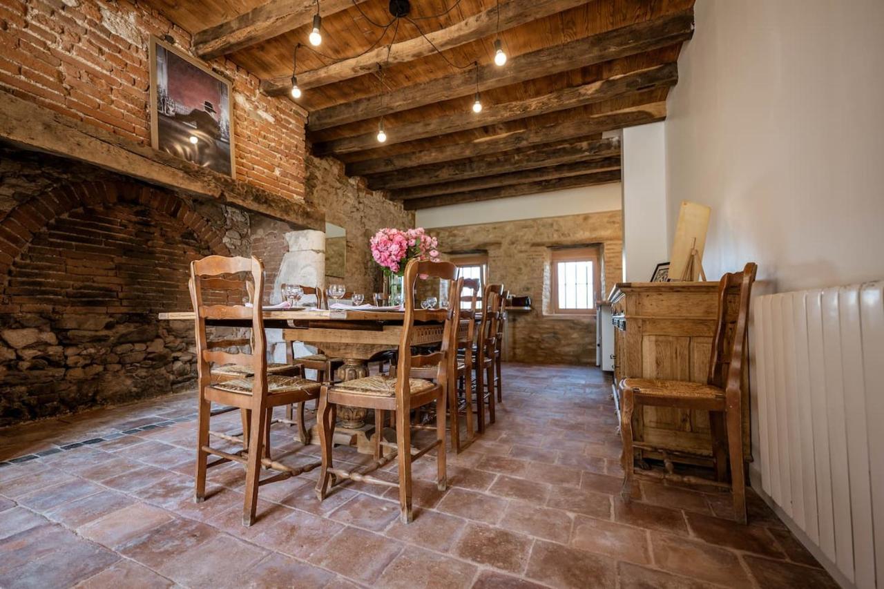 Chambres Et Table D'Hotes - Les Jardins De La Longagne Saussenac Exterior foto